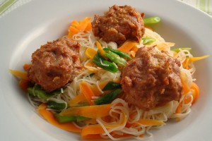 Stock- Meatballs food