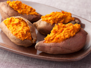 Twice Baked Sweet Potatoes; The Neelys